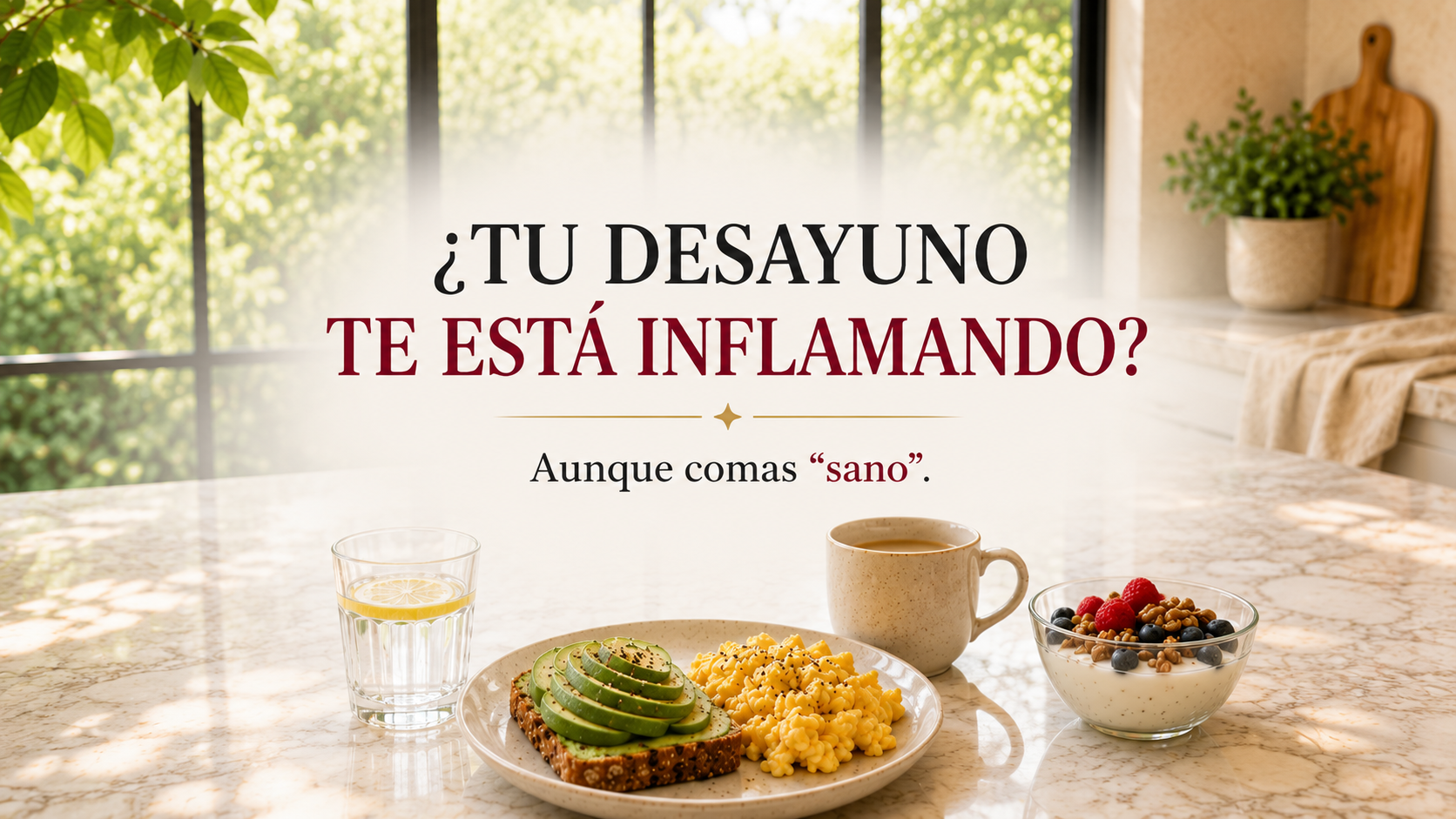 Desayuno y hormonas después de los 40: por qué lo que comés a la mañana te inflama